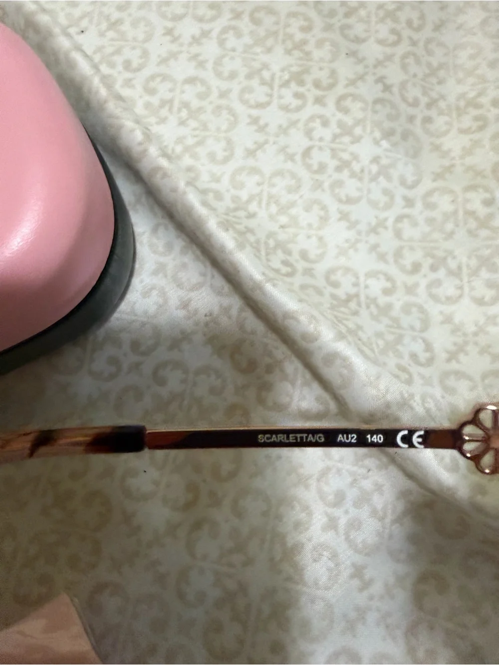 kate spade Pink and Gold Cat-Eye Reading Glasses